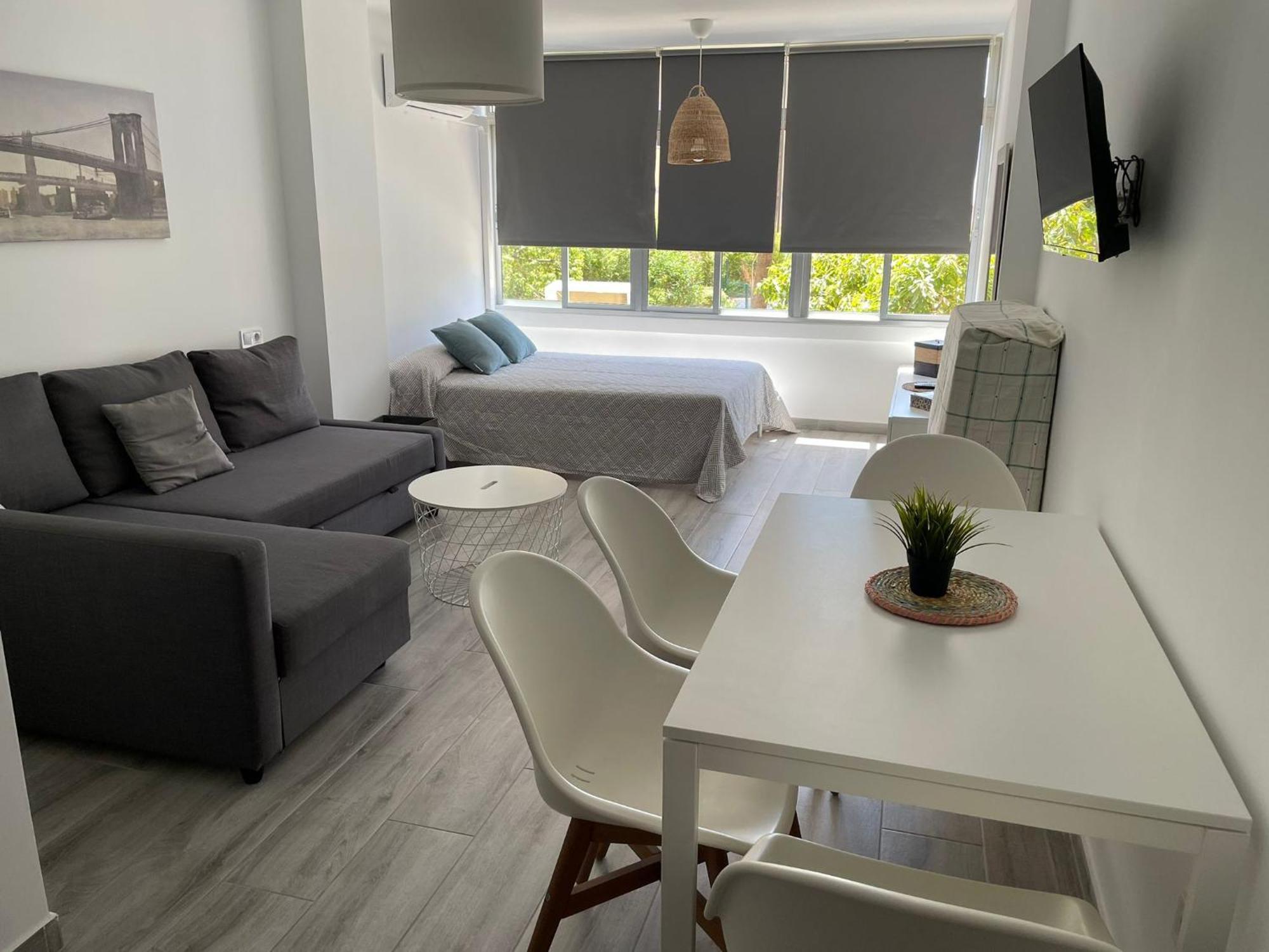 Estudio Nuevo Y Con Piscina Benalmádena Dış mekan fotoğraf